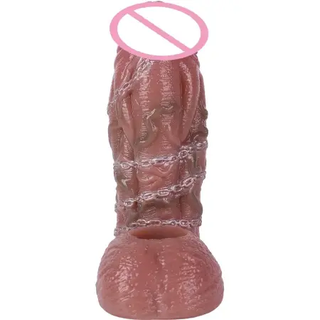 Realistic Penis Sleeve With Anti-drop Silicone Male Sex Toys for Men Enlargement Super Thick Male Penis Sleeve Extender