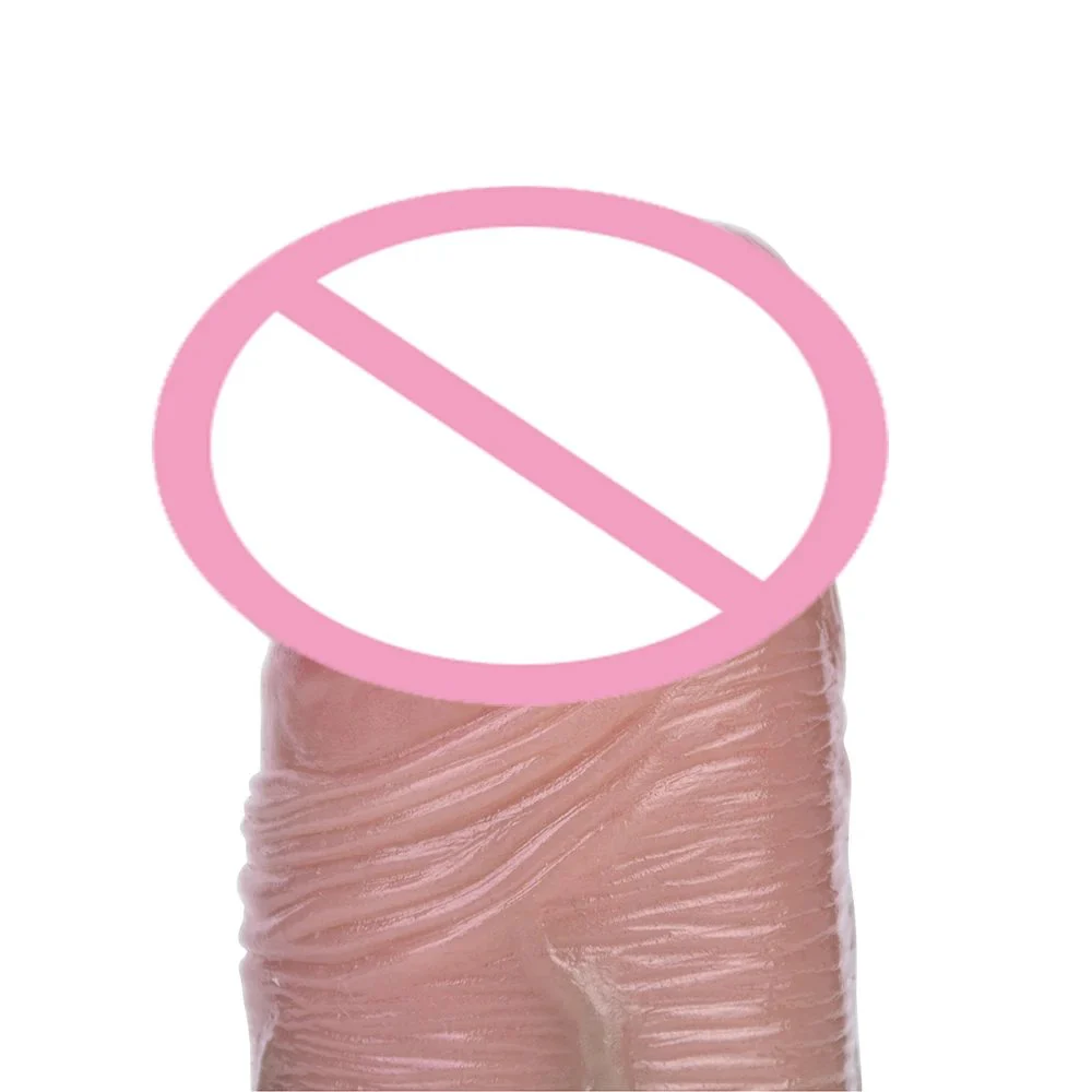 Realistic Cock Sleeves Silicone Penis Sleeve Delay Ejaculation Penis Sleeve Sex Toys for Men