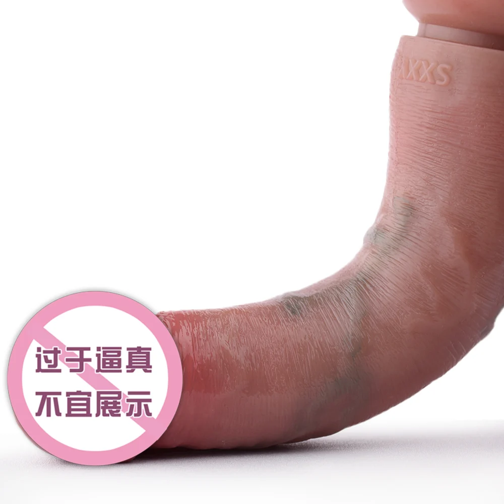 Simulation Penis Realistic Glans Design Dildo Anal Plug Butt Plug Toy Masturbator for Woman