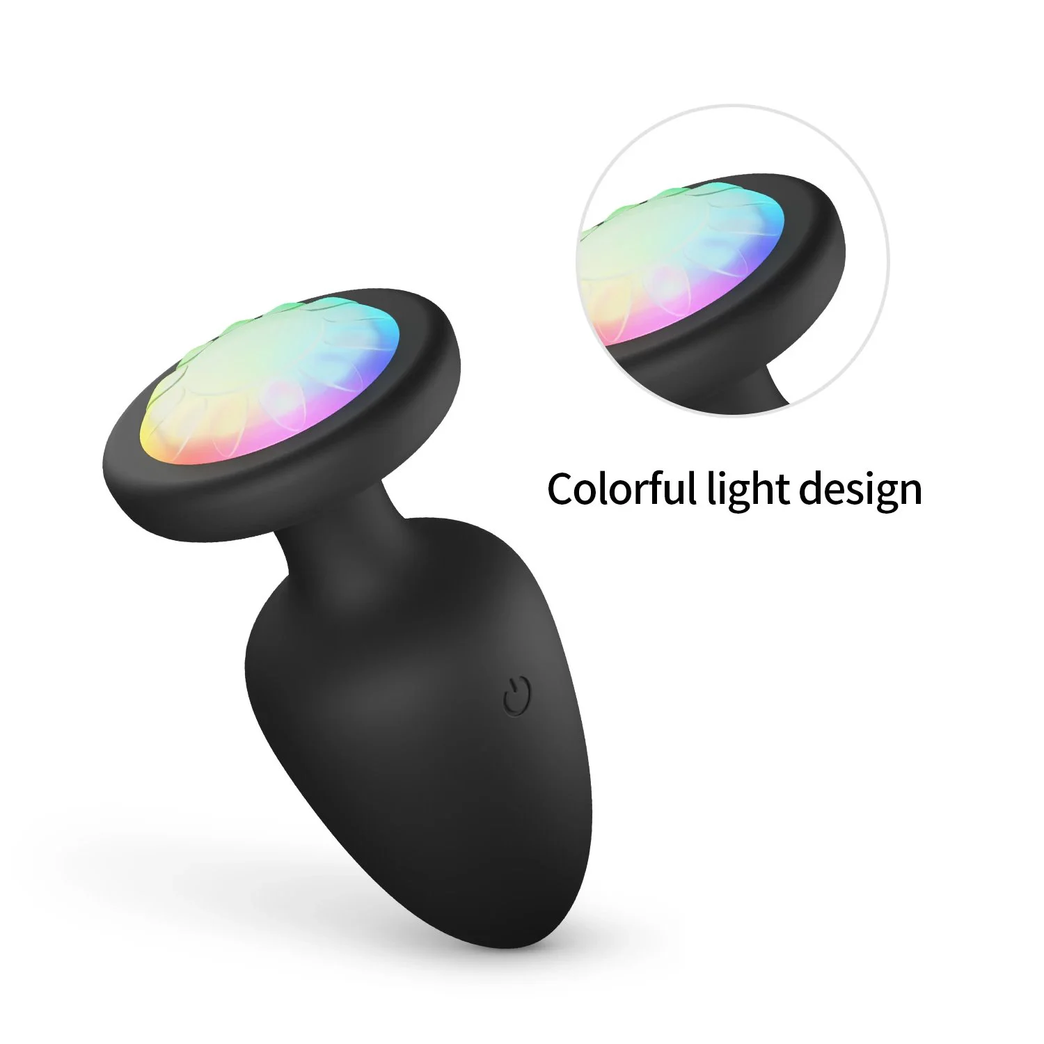 Remote Anal Plug Colorful Light Butt Plug for Women Sex Toys for Men Plug Anal Vibrator Adults Sex Toys Buttplug