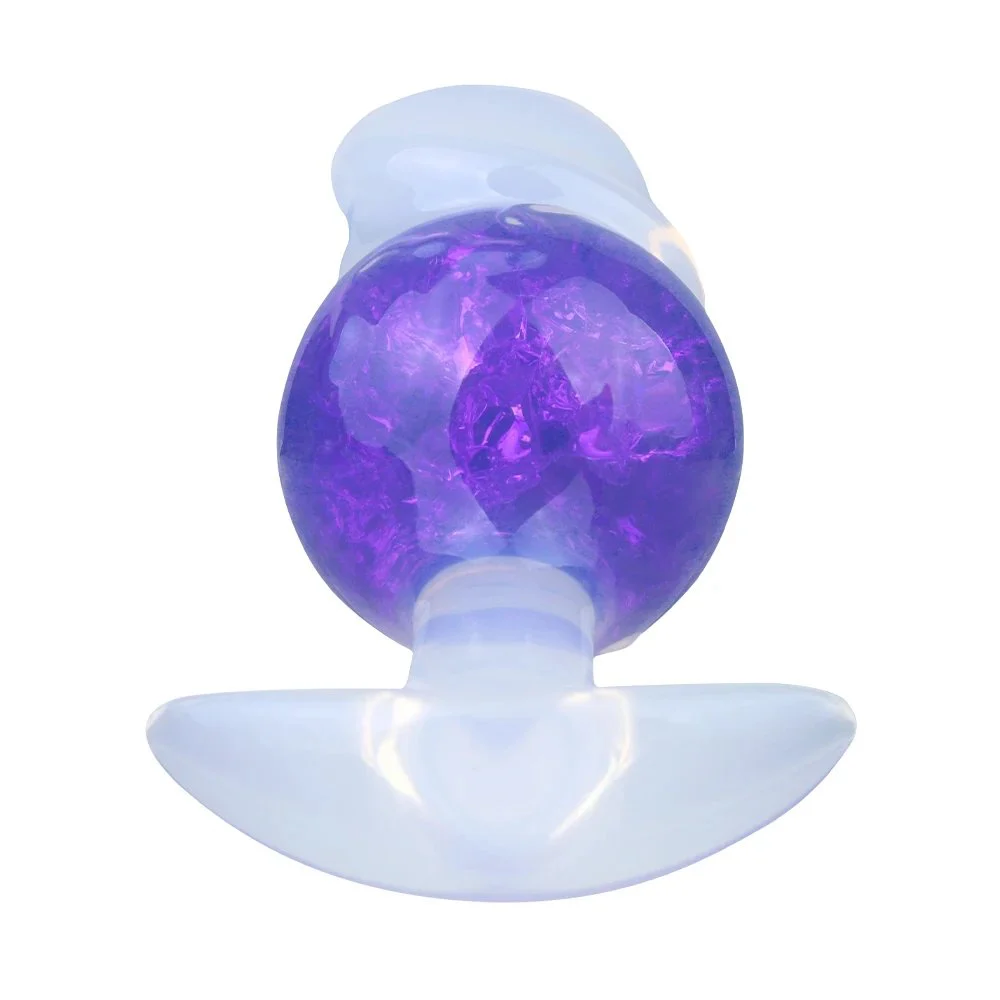 Crystal Ship Anchor-shaped XXL Large Anal Plug for a Stimulating Experience Made of Silicone,suitable for Both Women and Men