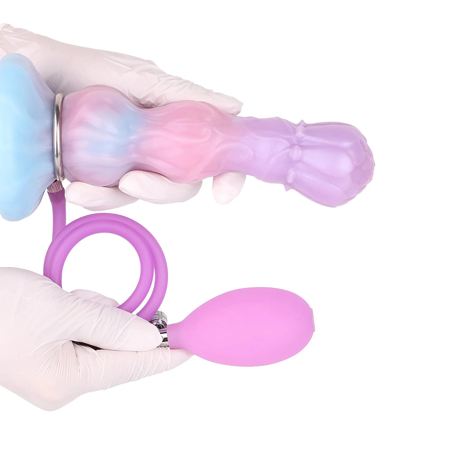 Fantasy Inflated Anal Plug Dildo Expandable Butt Plug Vagina Anus Expansion Prostate Massage Ass Dilator Sex Toys for Couple