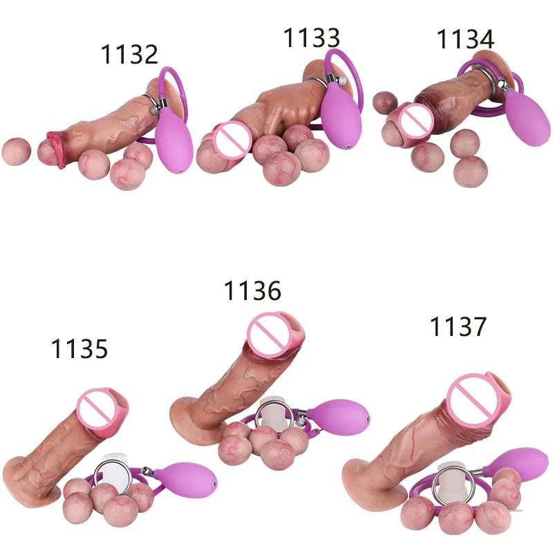 Realistic Ovipositor Dildo Series with 5 Eggs Large Anal Dildo Clitic Stimulation Adult Toy Couple Game Sex Toy for Men & Women