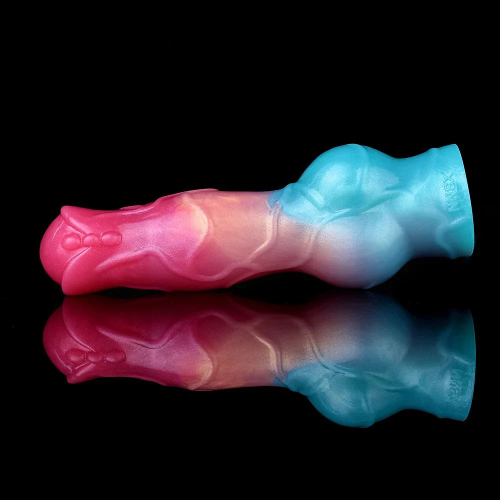 Reusable Condom Penis Sleeve Dog Dildo Animal Dildo Toys Sex Adult for Couples