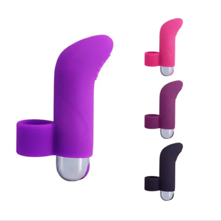 Mini Finger Vibrator Sex Toys for Women USB Silicone Bullet Vibrator Female Masturbation