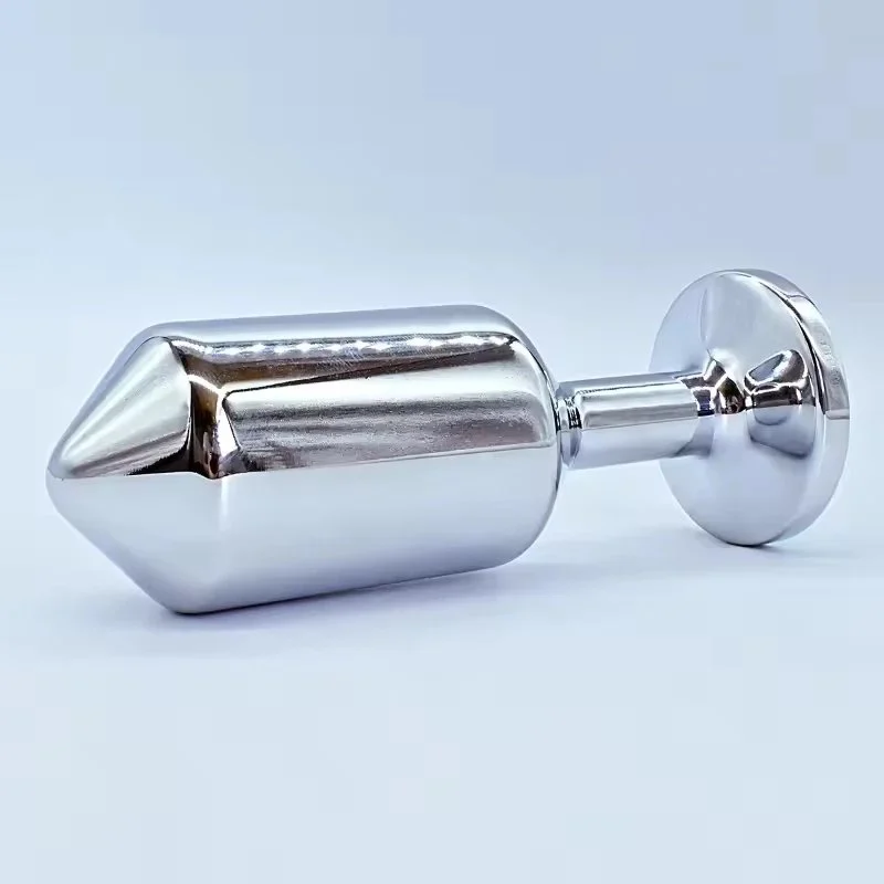 Metal Anal Butt Plug Small Medium Large Plug With Jewelry Based Wearable Sex Toy For Adult