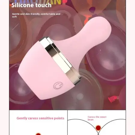 Cosmetic Shape Multi-Frequency Vibrating Massager Sensitive Areas Vibrator