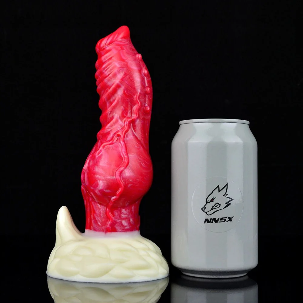All Knot Dildo alien Cock Dog Dildo Big Animal Silicone Dog Masturbator Sex Toy Fantasy Monster Anal Dildo with Suction Cup