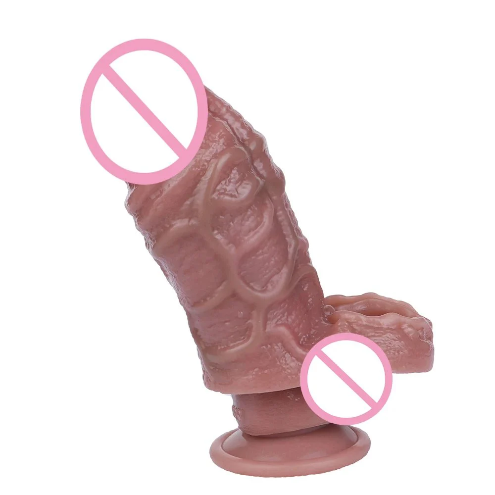 Reusable Silicone Penis Sleeve for Men Extension Enlarger Delay Ejaculation Ring with Elastic Fit