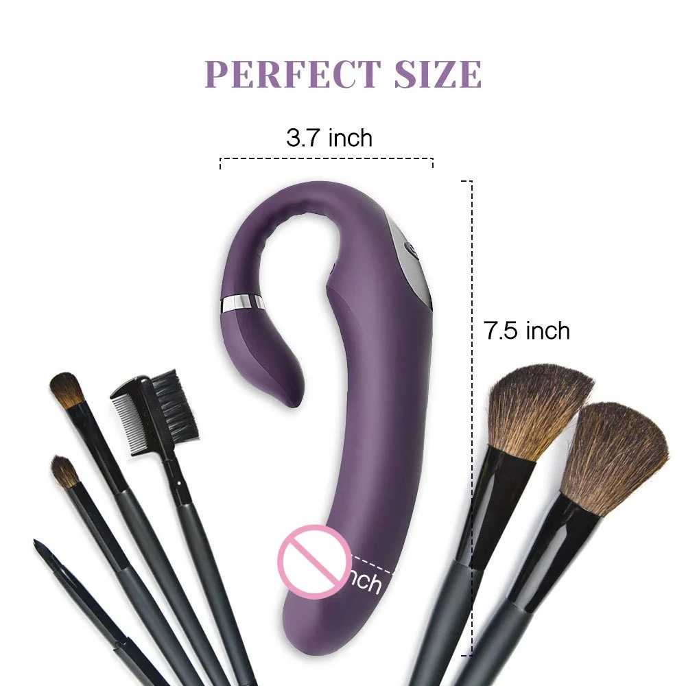 G Spot Vibrator for Women Bondage SM Play Ergonomic Waterproof Dildo Inserting Toys Design Rechargeable Stimulator Vibrator