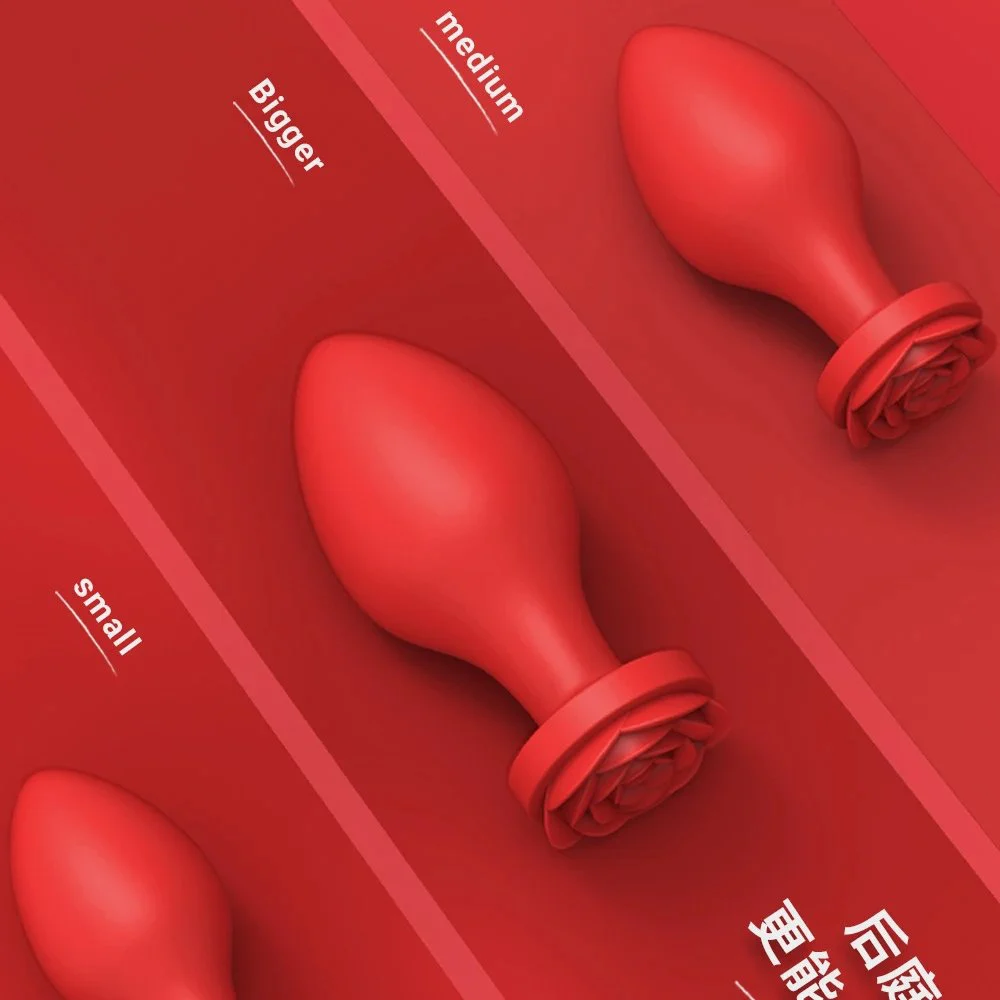 Silicone Anal Plug Three Piece Set Toy Adult Product Soft Safe Rear Anal Plug For Intimate Play Comfort Wear