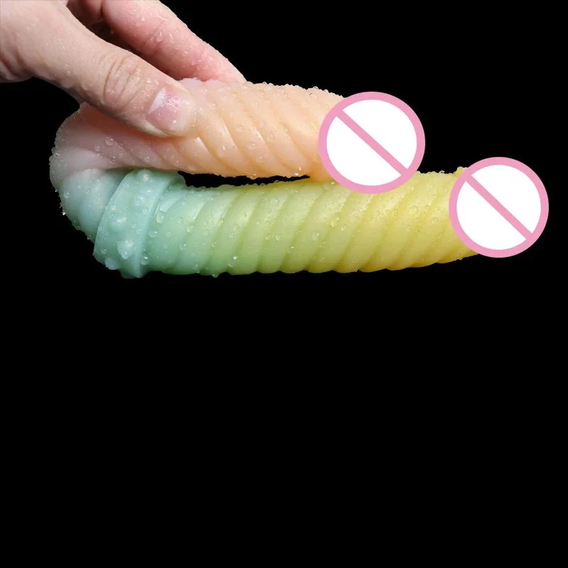 30cm Female Masturbation Real Penis Double Headed Long Sex Toys Silicone Dildo for Women