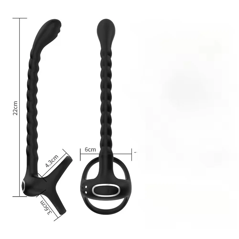 Second Generation APP Remote Control Vibration Lock Ring, Male Ring, Male and Female Co Vibration Masturbator Anal Plug