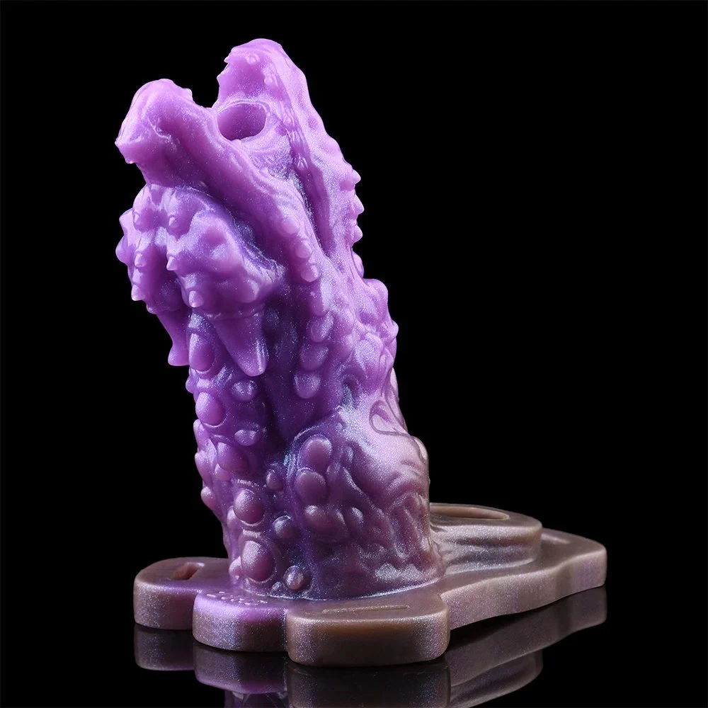 The Opening Design of the Dildo Sleeve Can Be Firmly Fixed on the Penis Effective Enlargement and Extension of the Suitable