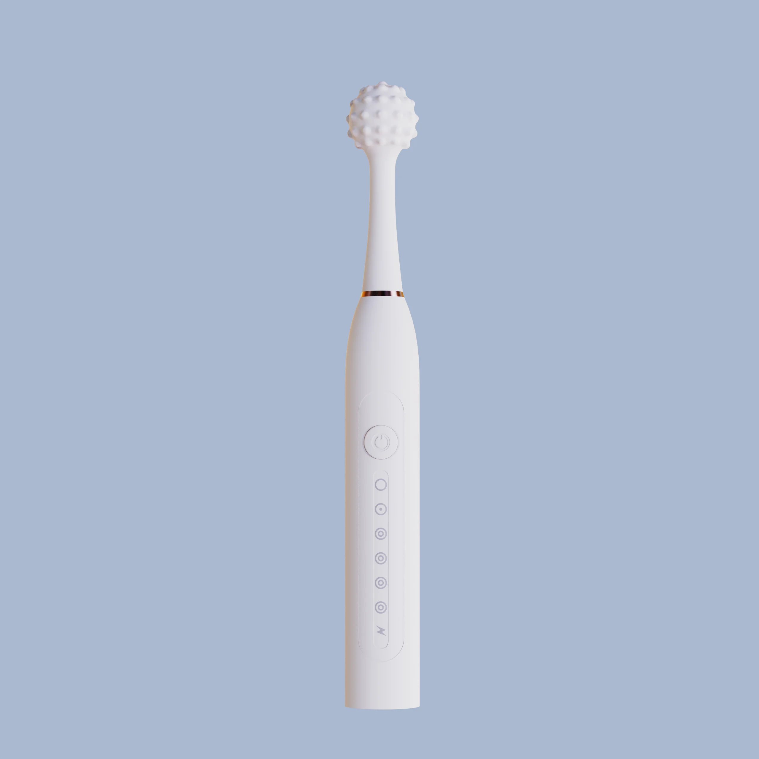 New Arrival Toothbrush Shaped 3 Silicone Heads Clit Nipple Stimulator G Spot Vibrator Sex Toys Women
