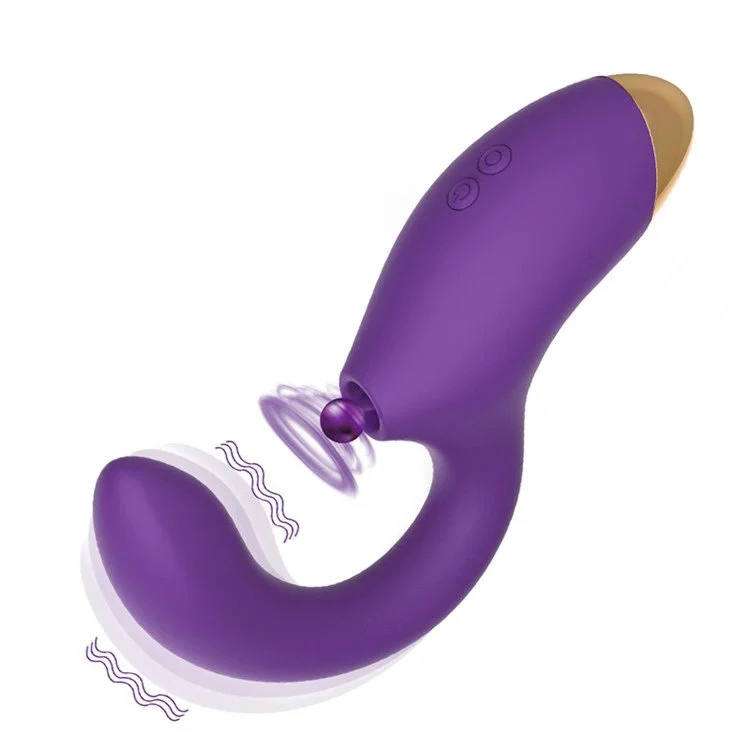 Newest Dildo Vibrating Message G-spot Clitoral Stimulator Tongue Licking Vibrator Female Masturbation AV Wand