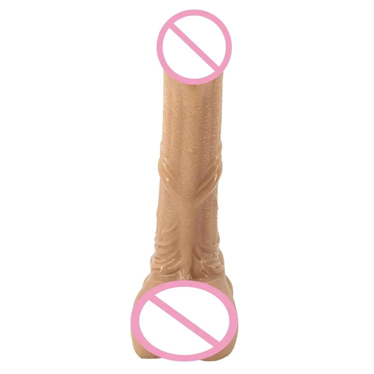 26cm 10 Inch 4.8cm Big Silicone Sex Toys Anal Plug Butt Toys Soft Realistic Lifelike Flesh Horse Dildo Animal Dildo for Men