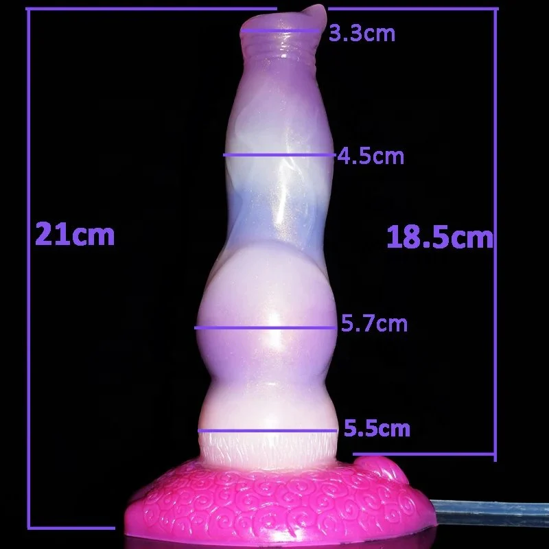 21.5cm Huge Dildo Realistic Spray Strap on Silicone Squirting Penis for Adults Game Toy