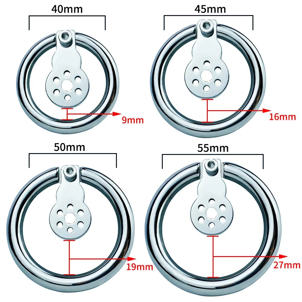 304 Stainless Steel Chastity Cage Cock Cage Adult Sex Toy for Men Cock Cages Chastity Devices