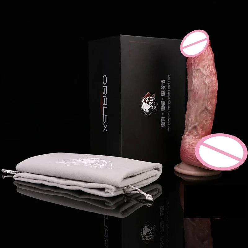 Strong Suction Cup Can Be Attached to the Belly of the Male Dildo Suitable for Homosexuals Realistic Dildo Experience