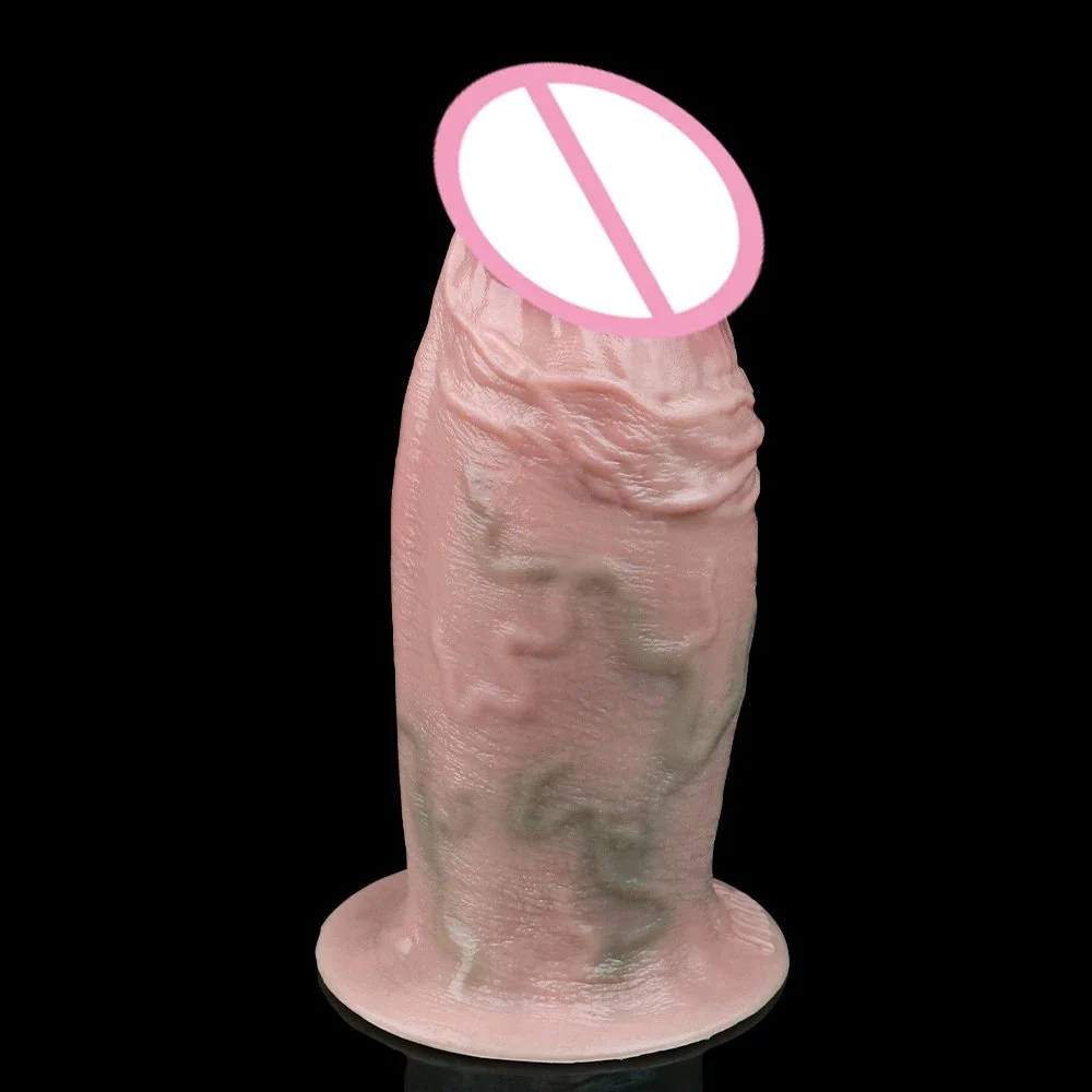 Huge Thick Anal Plug Dildo for Men & Women, Ultra-Stretch Simulator Toy, Gay Sex Trainer