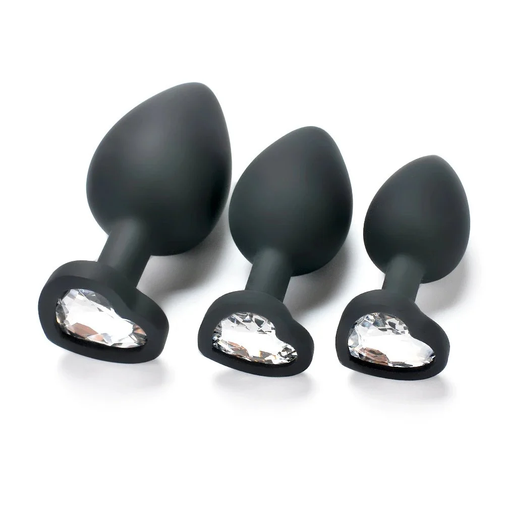 Soft Silicone Butt Plug Anal Plug Unisex Anal Trainer Sex Adult Toys for Men Women Couples