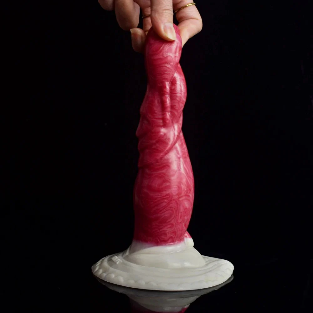 6.7 Inches Artificial Strange Big Knot Rubber Love Toys Silicone Adult Product for Male Female Masturbators
