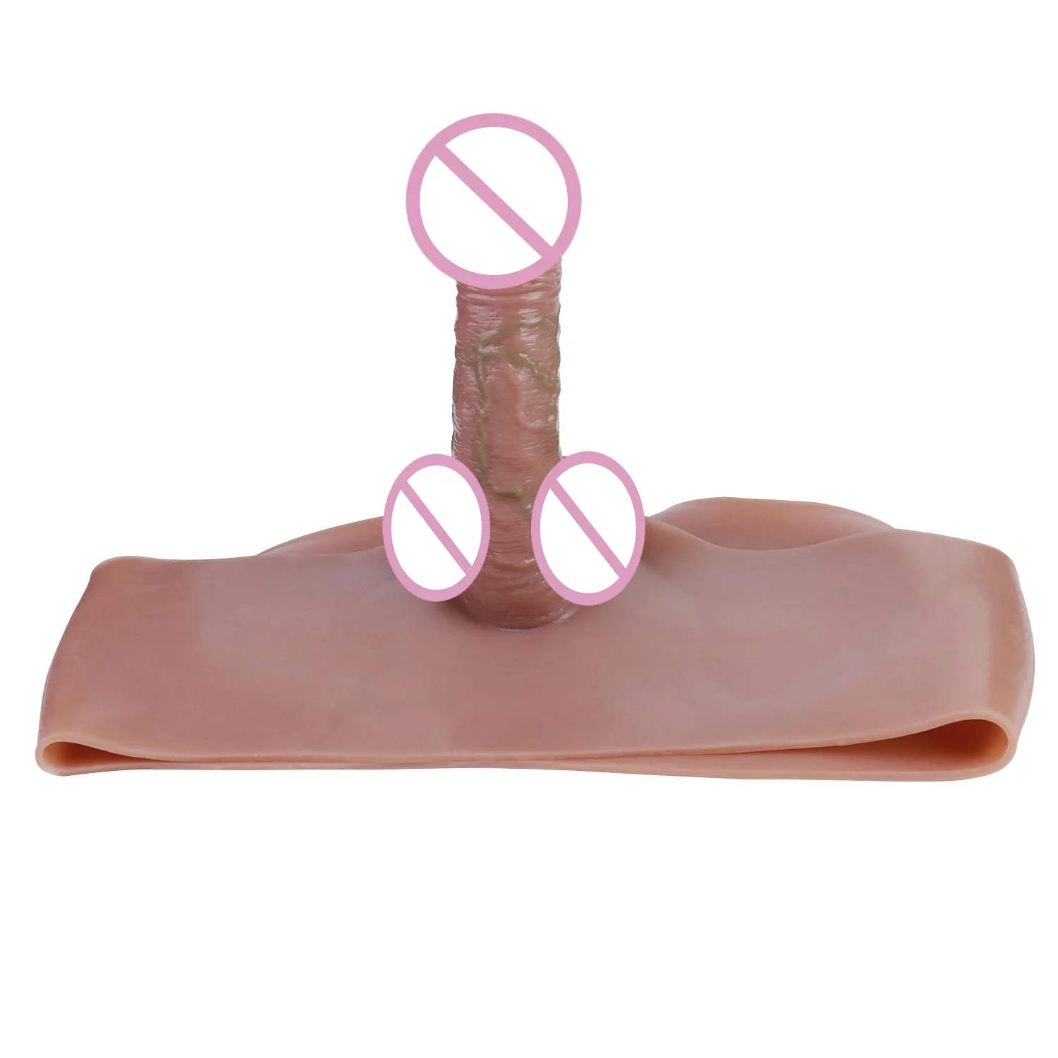 Silicone Dildo Hollow Wearable Pants Men'S Penis Enlargement Sex Toy
