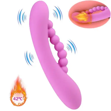Silicone G-Spot Vibrator Sex Toy Vibrators for Women, Heating Licking Vibrator,anal Plug Vibrator for Men, Female Vibrators
