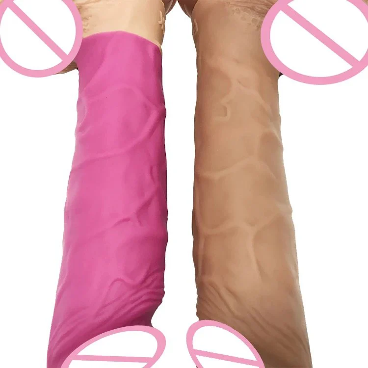 23cm 9 4cm Soft Artificial Dildo Cock Realistic Lifelike Silicone Anal Dildos Butt Plug Flesh Sexual Toys for Female