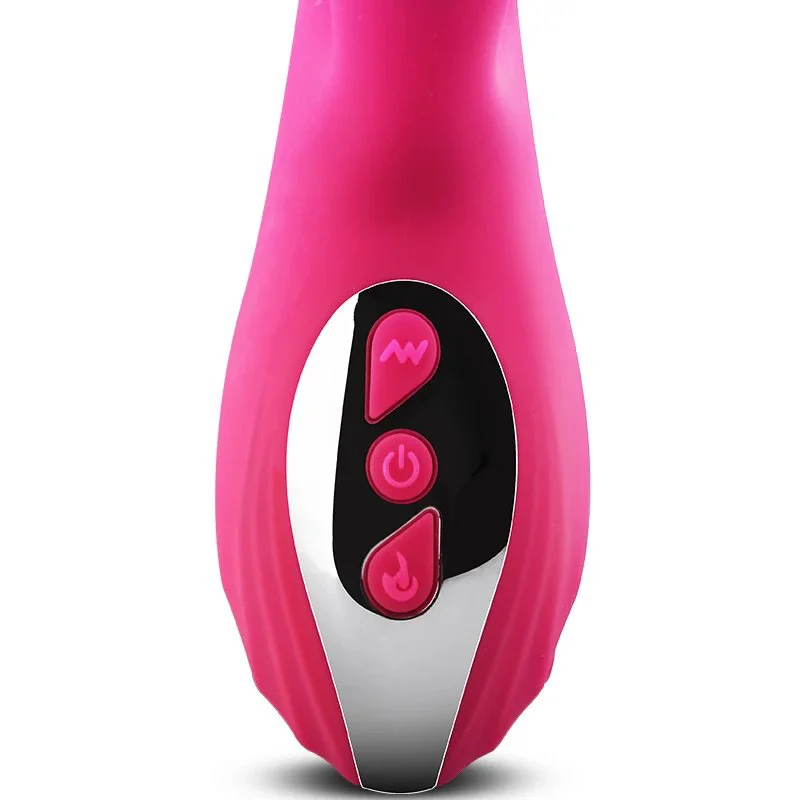 Gelance Heating Vibrator Sex Toys 10 Vibrator Modes Women Silicone Sucking Rabbit Dildo Vibrator