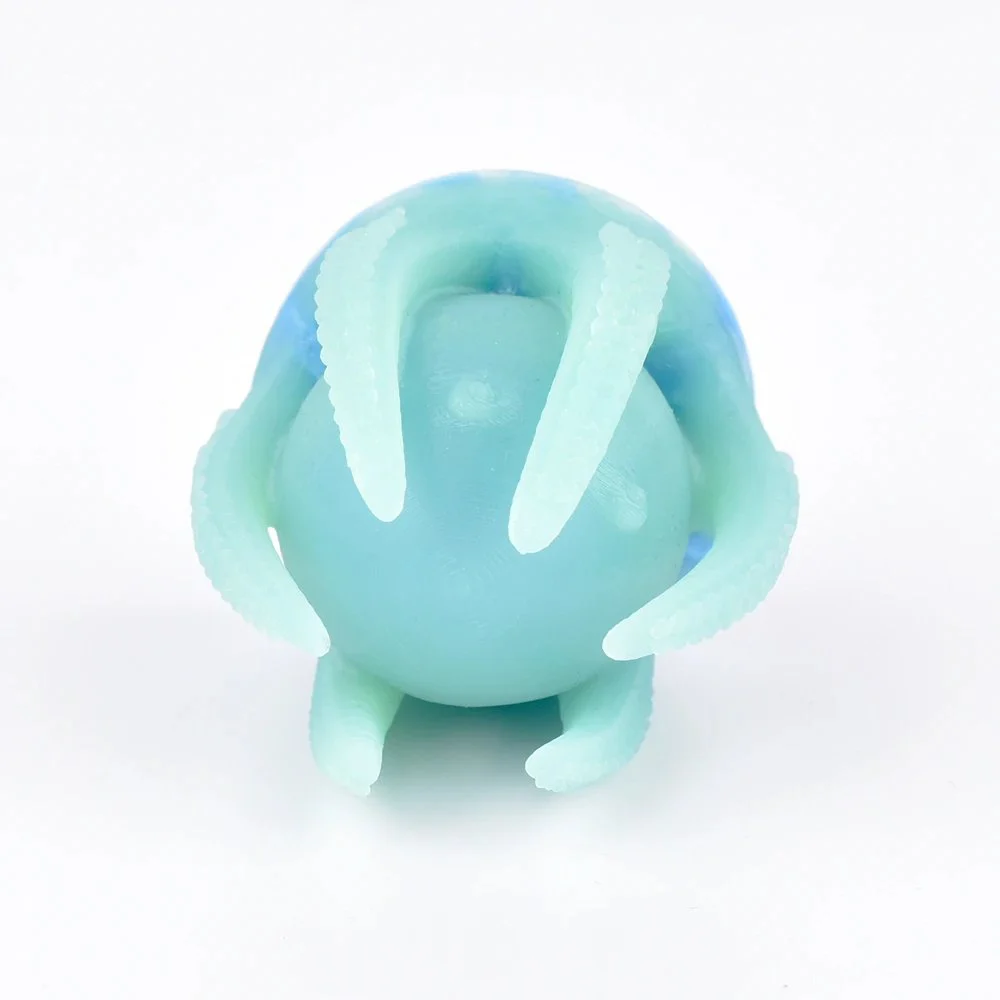 Silicone Anal Plug Octopus Shrinking Ball Deep Sea Tentacles Design Curved Dildos Bumpy G-spot Stimulate Sex Toys for Women