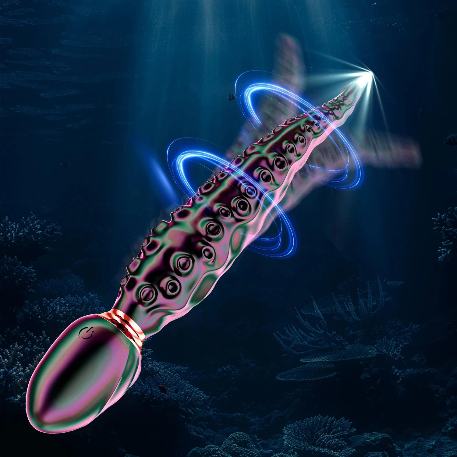 Octopus Wand Vibrator Realistic Dildo and Vibrator Toy Octopus Massager Clitoris Stimulator G-Spot Vibrator for Women