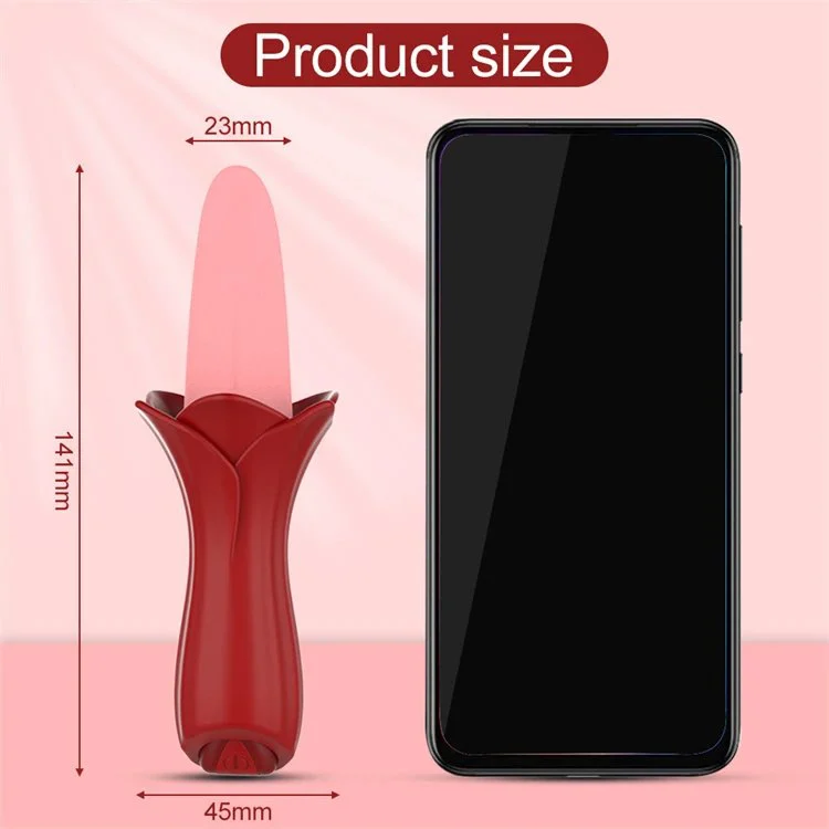 Sex Toys Vibrator for Women Vagina Nipple Clitoris Stimulator G Spot Rose Tongue Vibrator