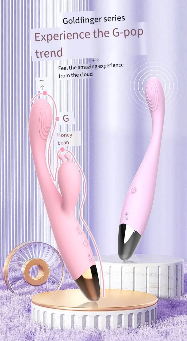 Gelance Golden Finger Single Motor Vibration Sex Toy High-frequency Strong Vibration Female Clitoral G-spot Vibrator
