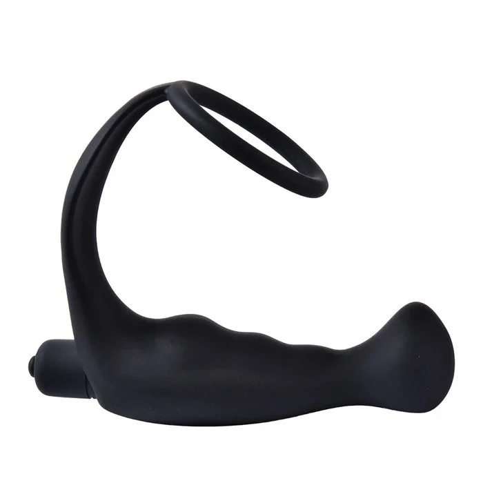 Male Safety Silicone Medical Waterproof Vibration Mode Prostate Vibrator