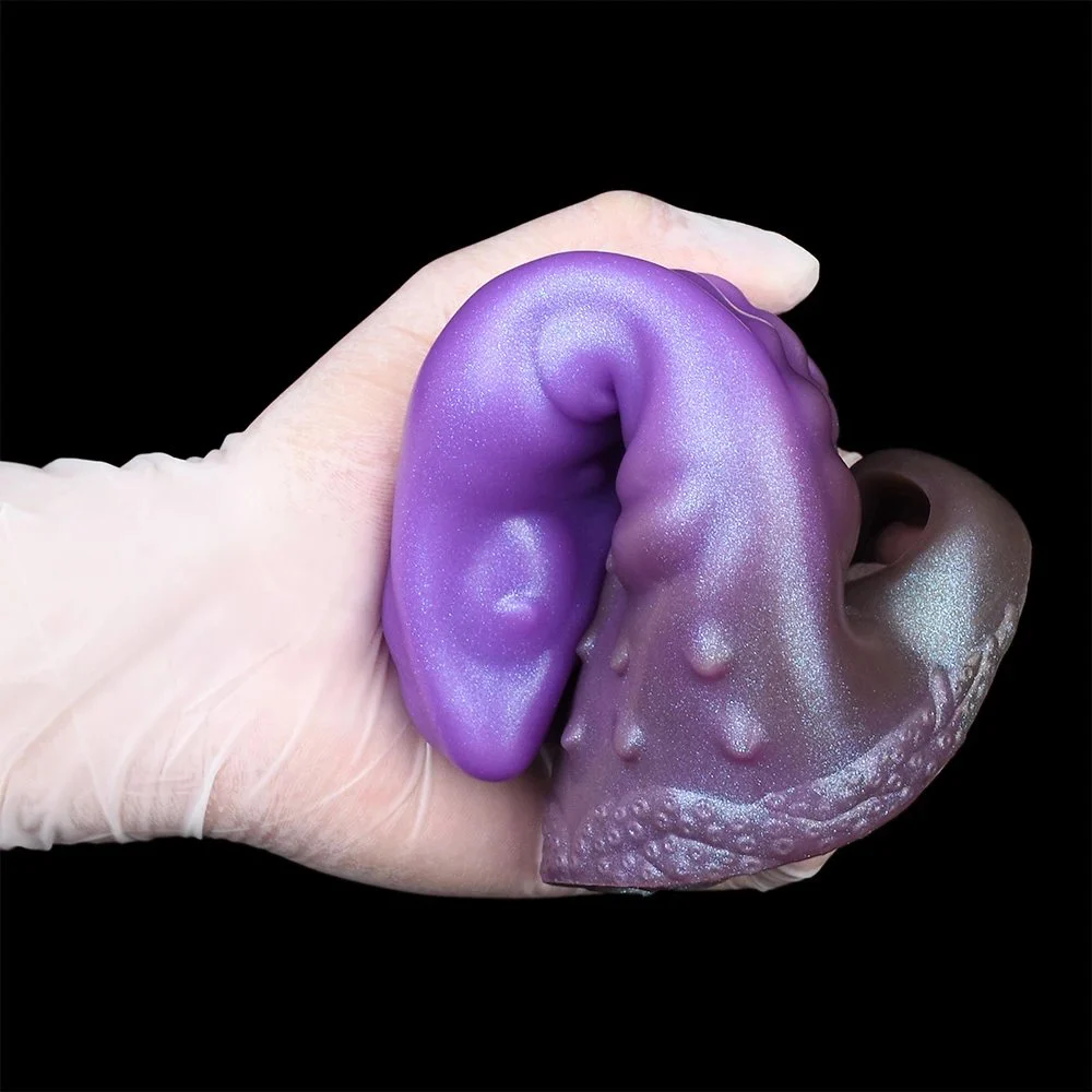 Reusable Soft Tentacled Modeling Penis Sleeve with Extender and Enlarger Enhancing Erection Dildo Sleeve for Men