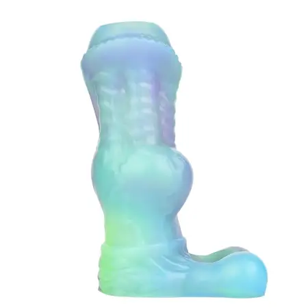 Penis-Sheath Beast-Shaped Cock Sheath Penis Extension Sleeve with Adjust Insert Clear Big Knot Dog Cock Sleeves