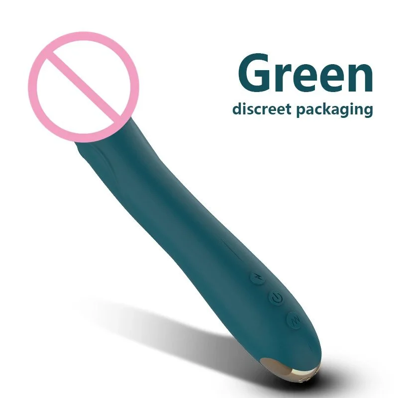 Gelance Female Dildo Vibrator 10 Mode USB Recharge Clit Orgasm Massager Silicone Vibrator Sex Toys for Women Adult Product
