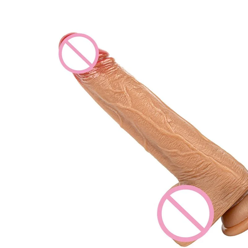 10 Frequency USB Thrusting Rotation Realistic Silicone Vibrating Dildo Vibrator Woman Sex Toys