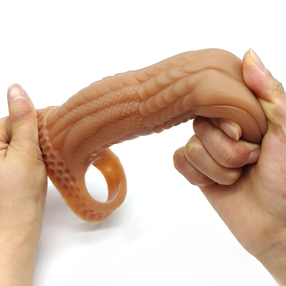 Sex Products Monster Penis Sleeves Silicon Penis Extender for Men