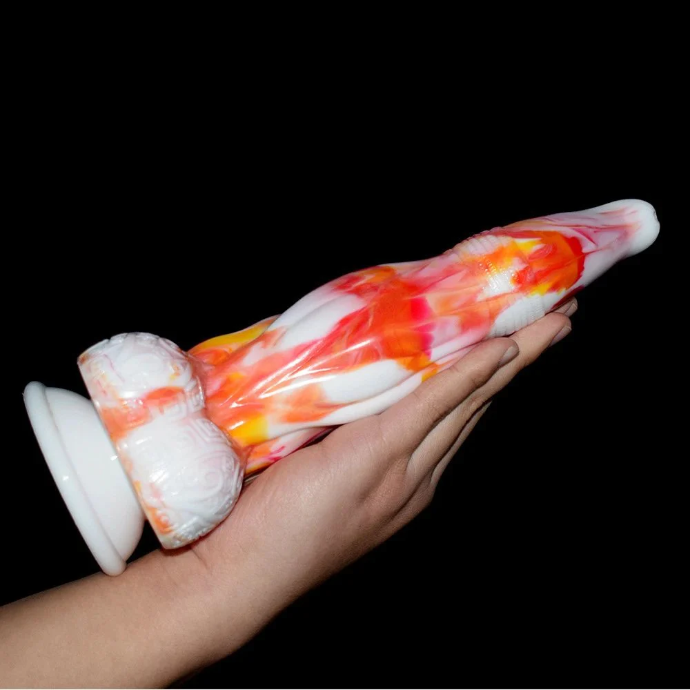 10 Inch Big Monster Dildo Colorful Large Beast Dildo for Women