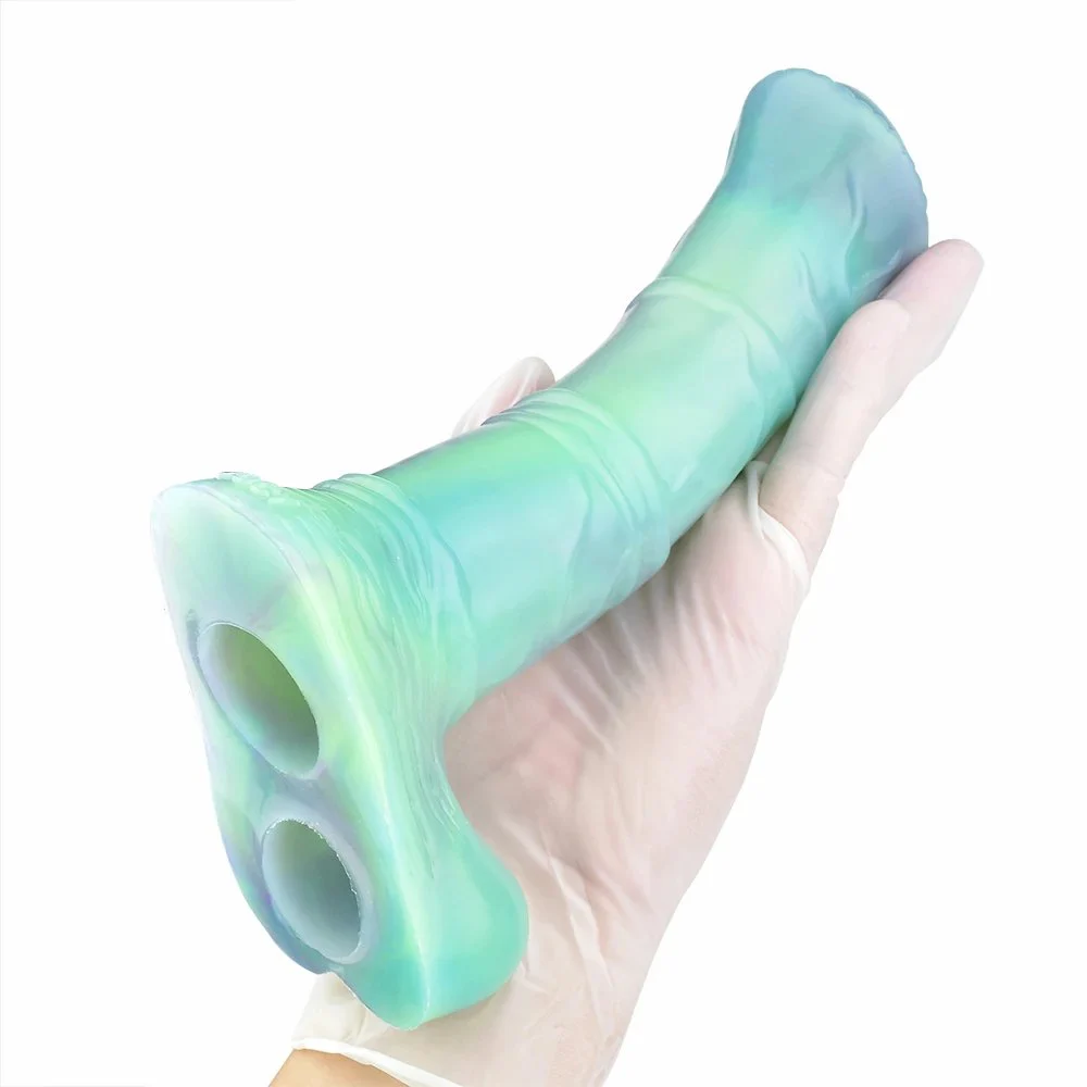 Sex Toys Animal Horse Sleeves Cock Sleeves Soft Silicone Dildo Extender Masturbator for Men