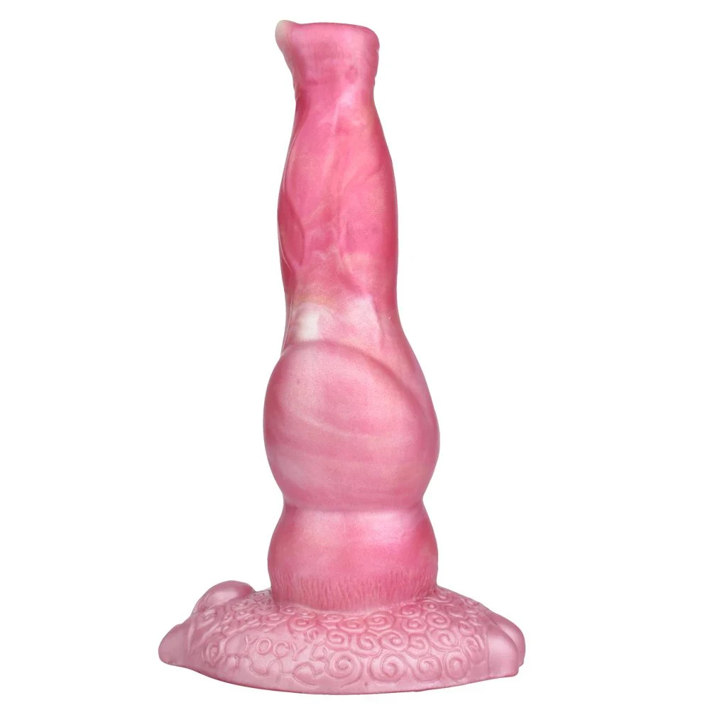 10 Frequency Vibration Real Feeling Female Masturbation Dog Dildo Sex Toys Stretching Vibration Penis for Women