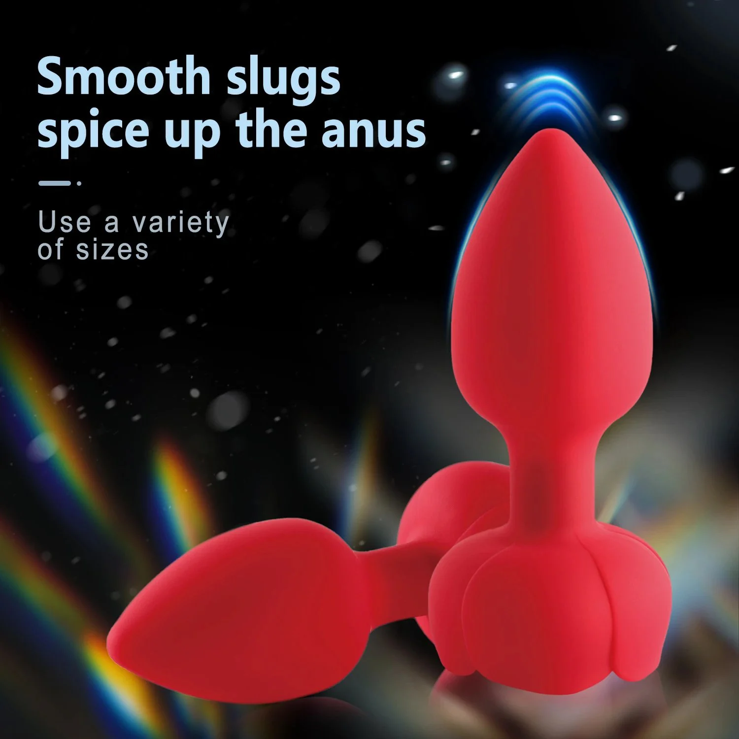 Light-emitting Remote Anal Plug Wireless Remote Control Male and Female Masturbation Vibrating Sex Toys Massager for Men