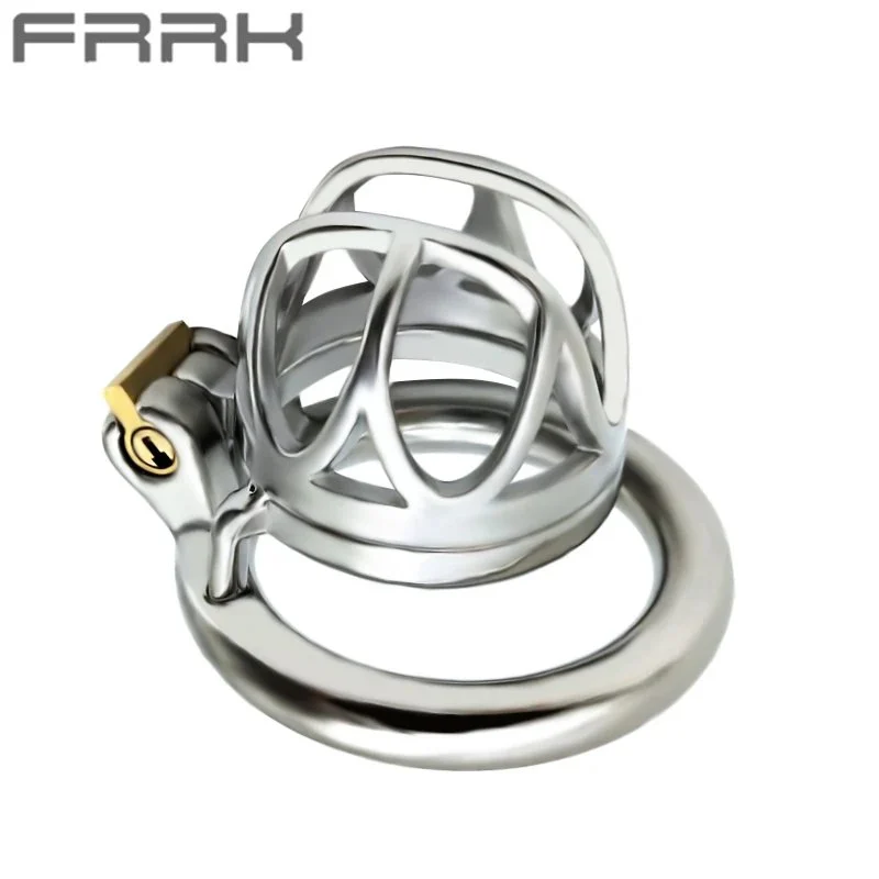 39 Chastity Lock for Men Out Wear Stainless Steel Chastity Device for Men's Sex Chastity Belt Short