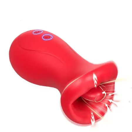 Female Masturbation USB Adult Sex Toy Women G Spot Stimulator Nipple Clit Licking Tongue Vibrator