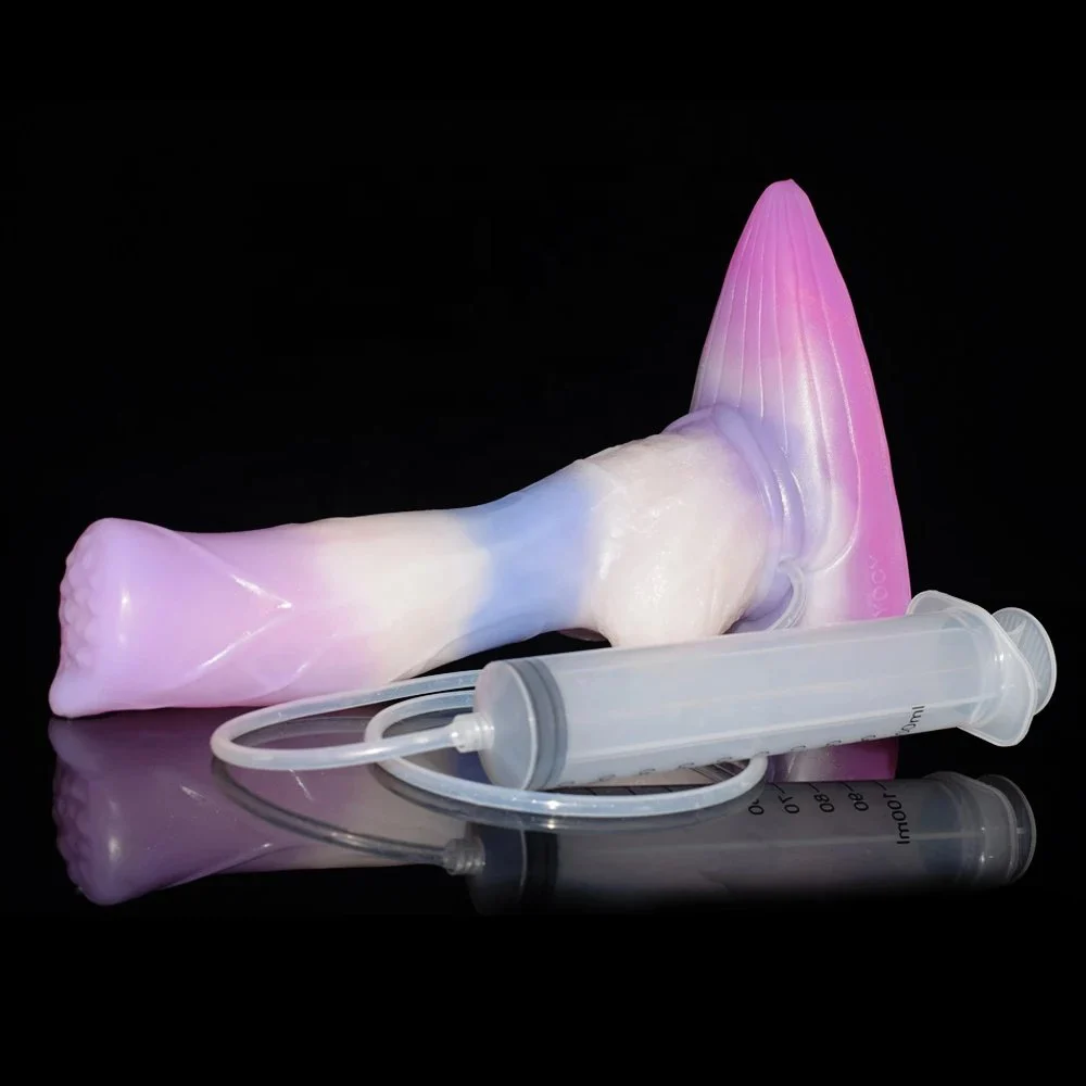 10.82 inches Silicone Real Dildo Penis Enlargement Device Female Penis Squirting Dildo for Women Soft Massage Masturbator