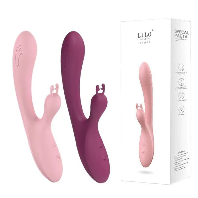 Lilo 10 Speed Rechargeable Dual Motor G Spot Clitoris Stimulator Cute Deer Vibrator
