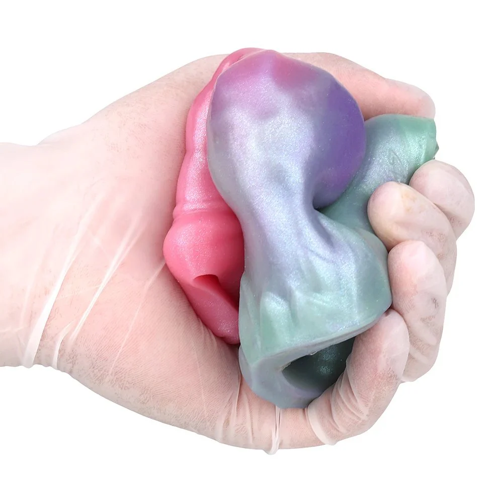Sex Penis Sleeve Penis Enlargement Sleeve with Cock Ring Silicone Alien Realistic Penis Extender Male Adult Sex Toy
